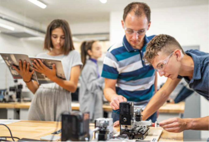Makerspace metal working, crafting and creating