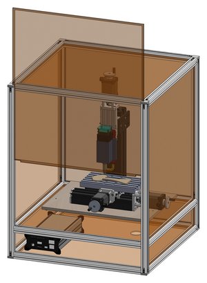 UNIMAT CNC safety enclosure