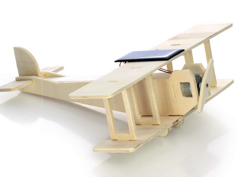 wooden plane model
