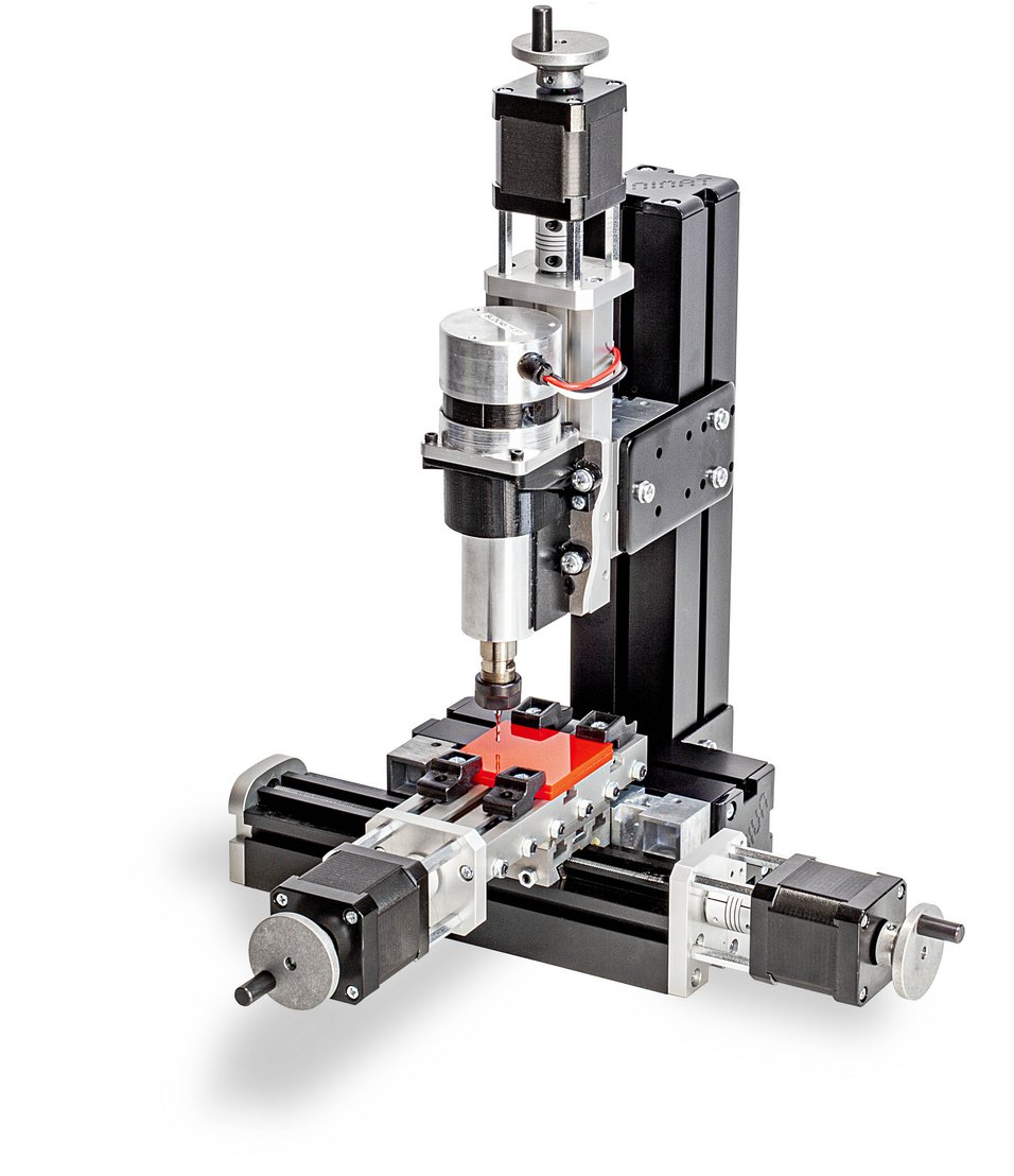 UNIMAT CNC 3 axis mill with controlable spindle and workpiece