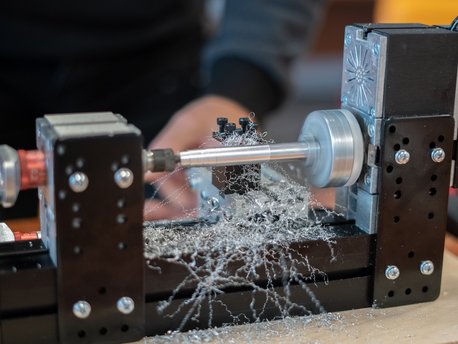 UNIMAT metalline lathe project