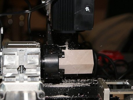 UNIMAT cnc 4 axis project