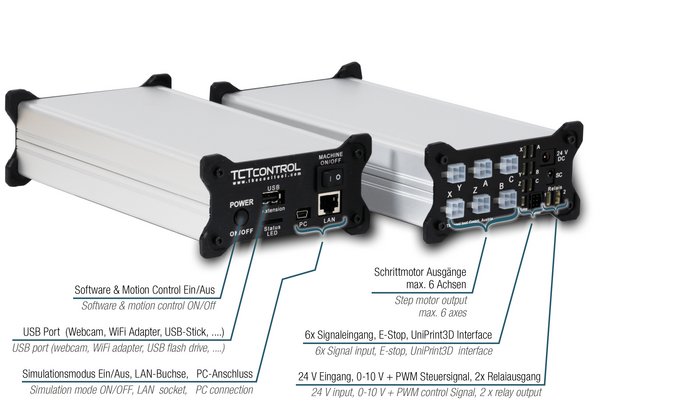 tct control with detailled explanation