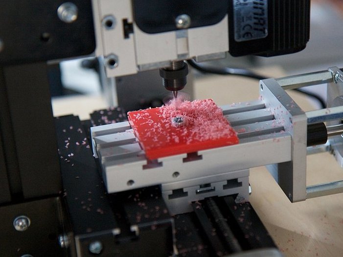 UNIMAT CNC milling project with 3 axis milling machine