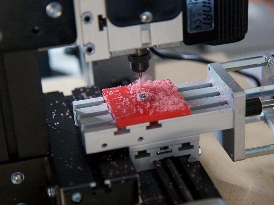 UNIMAT CNC milling project with 3 axis milling machine