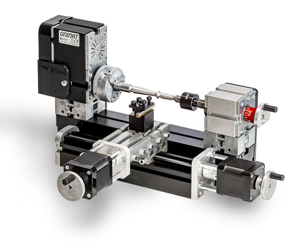 [Translate to English:] UNIMAT CNC Drehbank